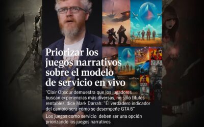 «No todo es live-service»: Mark Darrah y el llamado a priorizar la narrativa en los videojuegos