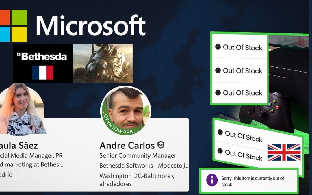 Microsoft repliega su presencia en Europa: despidos, cierres y la escasez de Xbox Series X|S