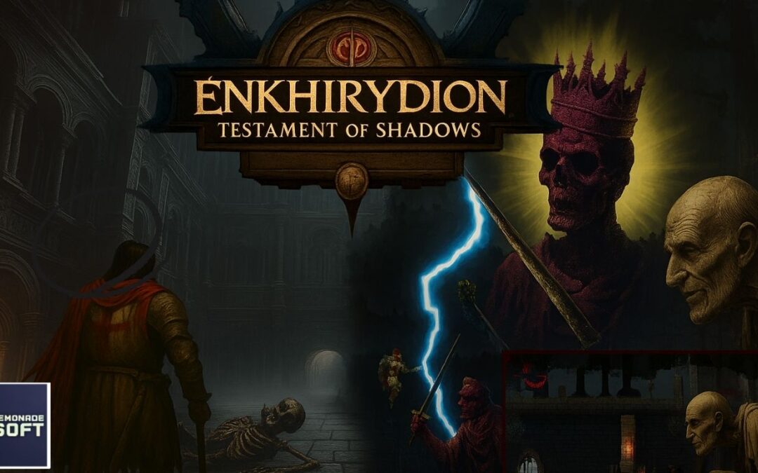 Enkhirydion: Testament of Shadows — El metroidvania argentino.