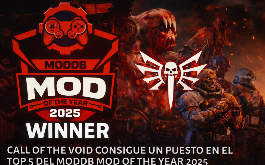 Call of the Void alcanza el Top 5 del ModDB Awards 2025 con más de 8.000 descargas