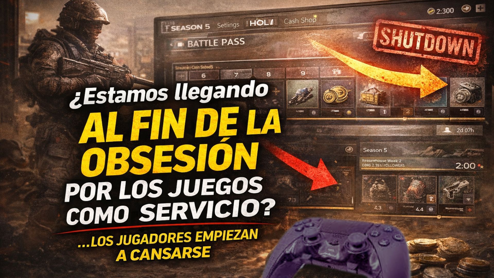 juegos como servicio, La industria empieza a mirar hacia otro lado