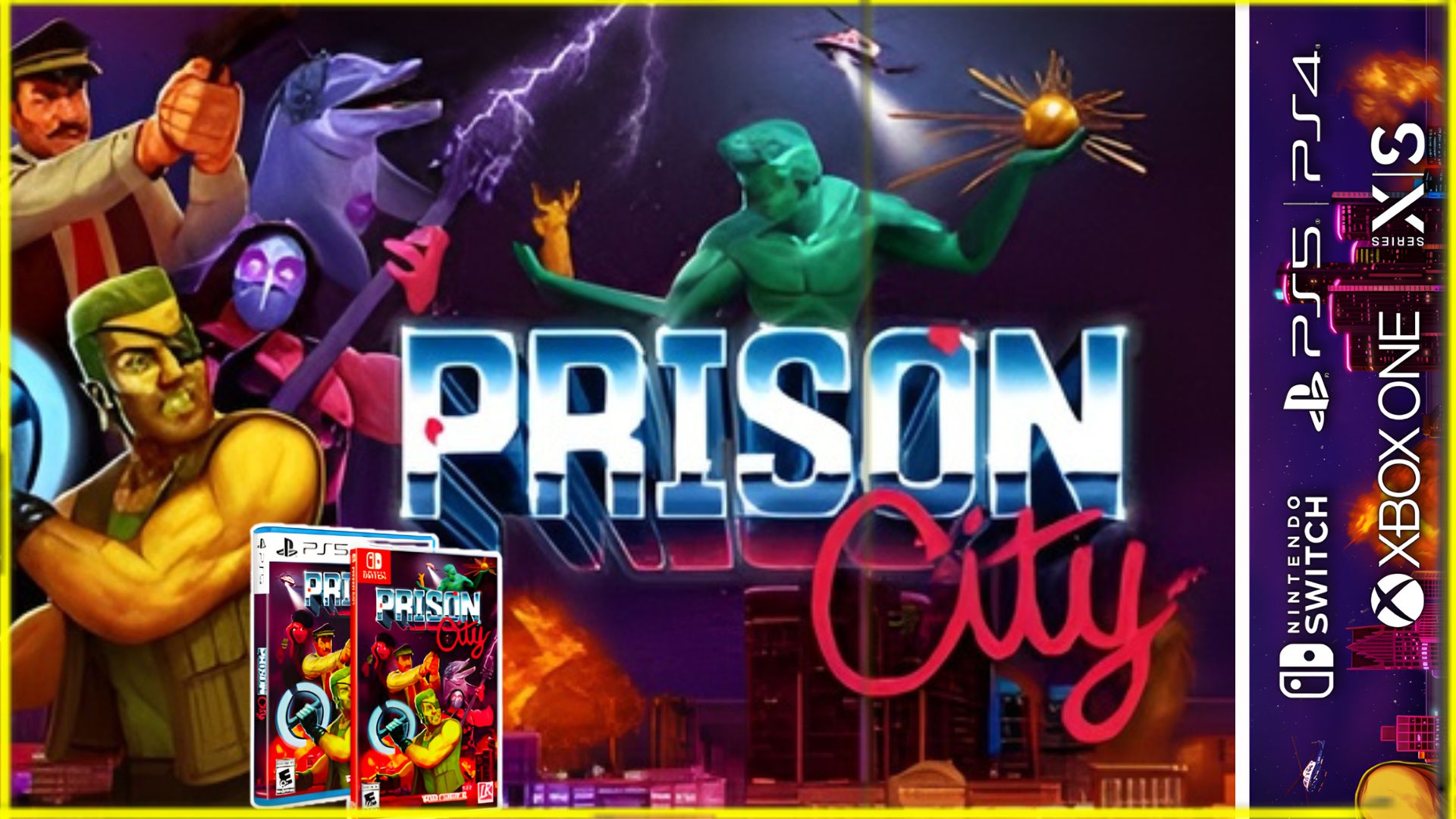 Prison City, un viaje directo a la edad dorada de los videojuegos