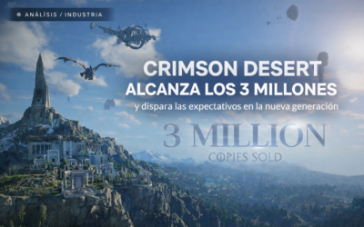 Crimson Desert supera los 3 millones de copias.