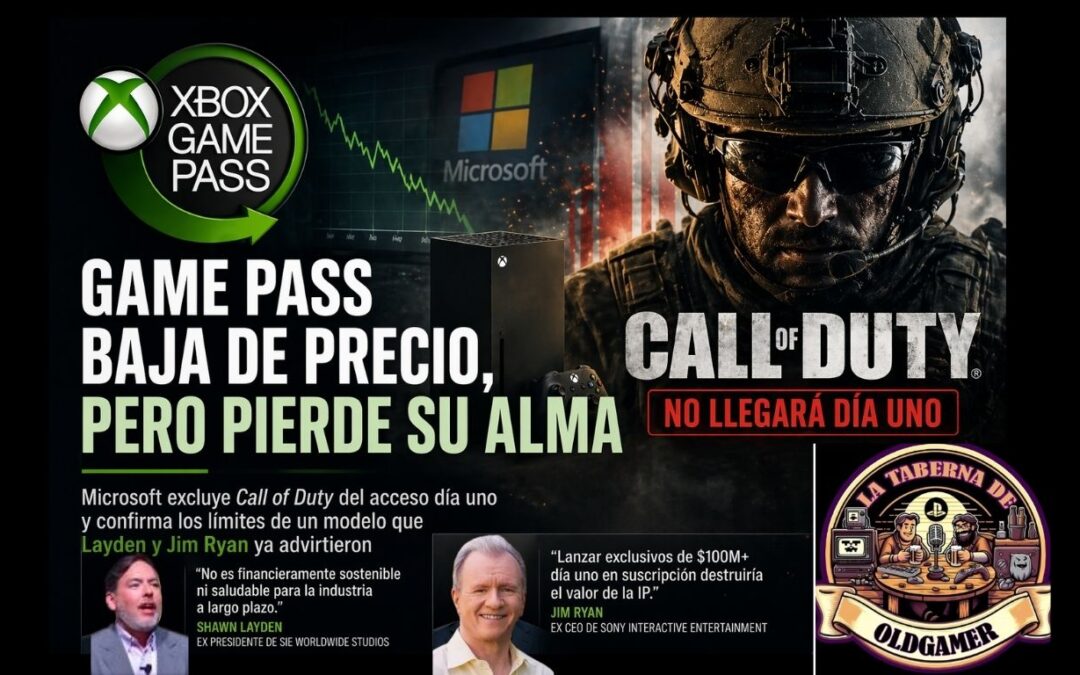 Fin de una promesa: Game Pass deja atrás el día uno con Call of Duty