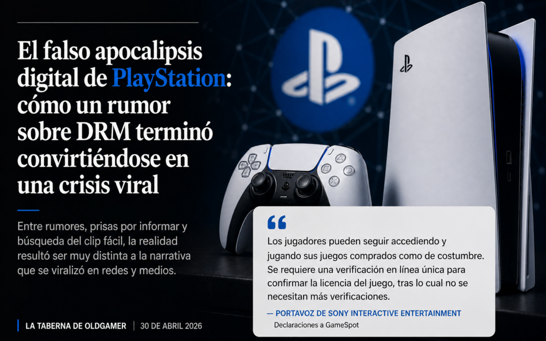PlayStation y el falso DRM de los 30 días: cómo nació una polémica viral