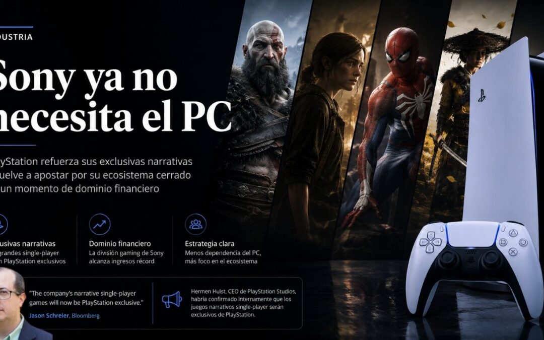 El nuevo movimiento de Sony confirma el dominio absoluto de PlayStation