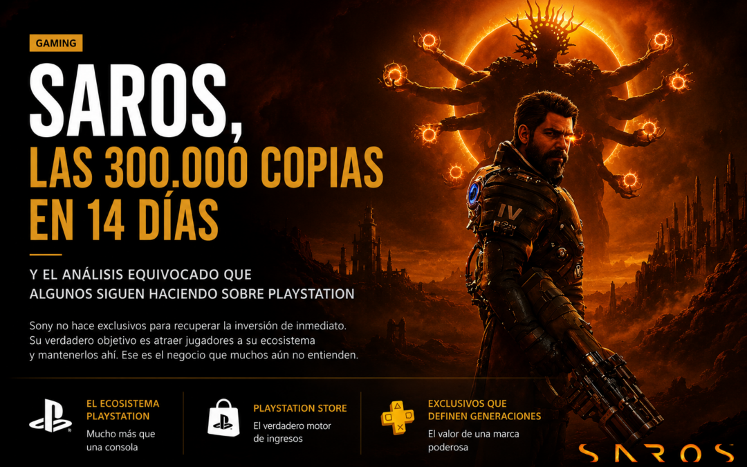 Saros y las 300.000 copias: el análisis que muchos están haciendo mal