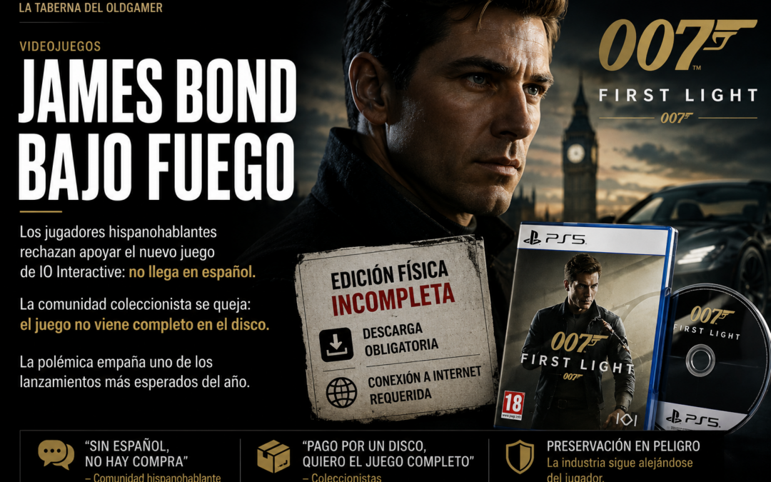 007 First Light desata críticas, edición física y ausencia de español
