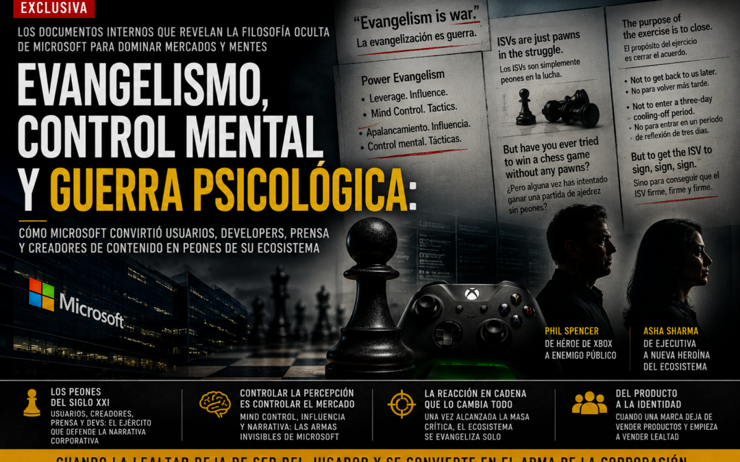 Los documentos internos de Microsoft que parecen explicar el presente de Xbox