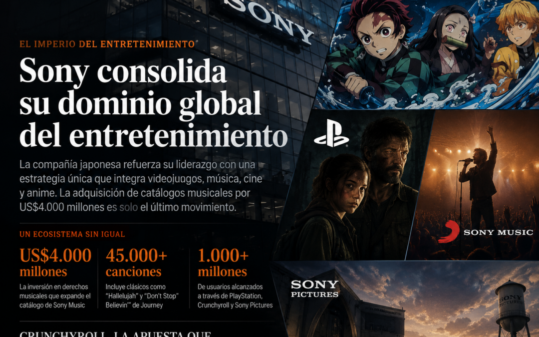 Sony y el nuevo imperio del entretenimiento global