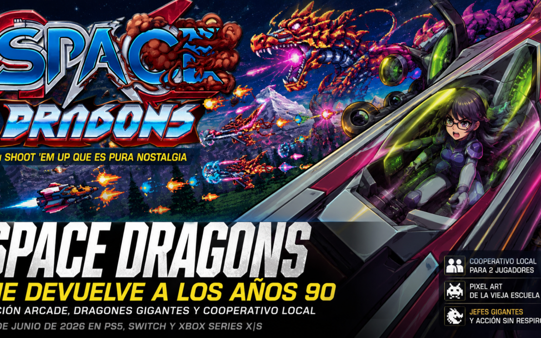 Space Dragons me ha devuelto a los años 90: una carta de amor a los shoot ‘em up clásicos