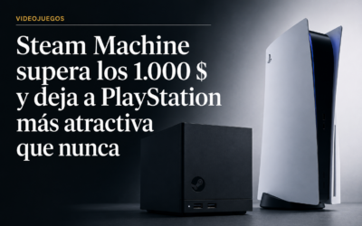 La Steam Machine supera los 1.000 dólares y refuerza la propuesta de valor de PlayStation