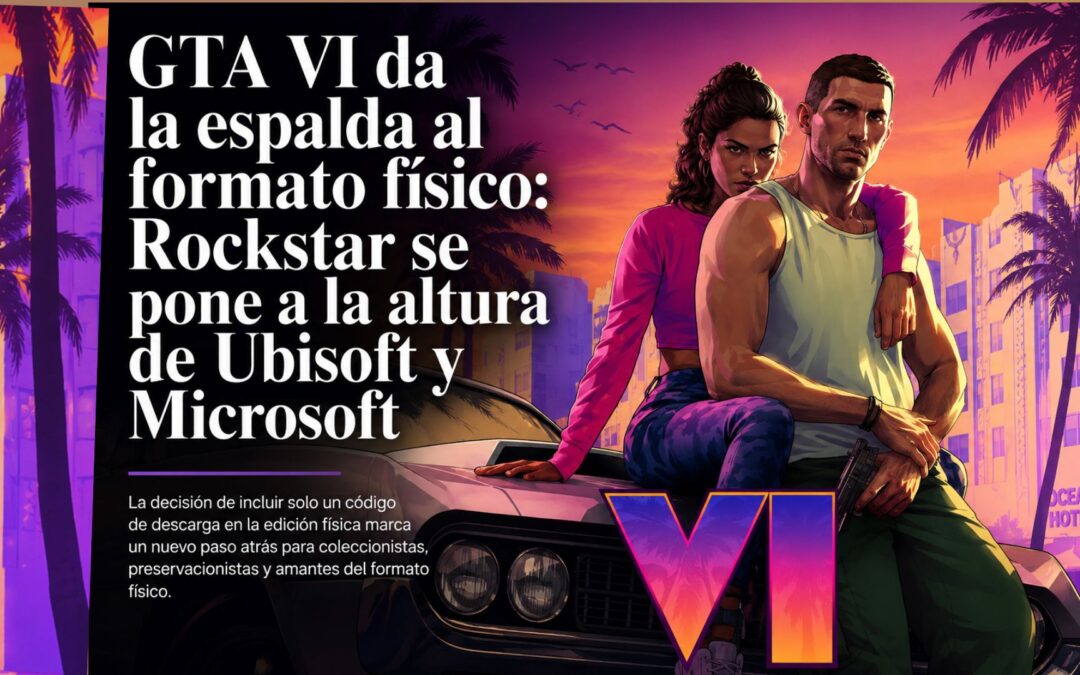 GTA 6 da la espalda al formato físico.