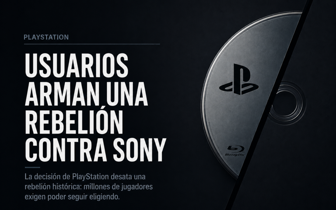 La comunidad declara la guerra a Sony por eliminar el formato físico en 2028